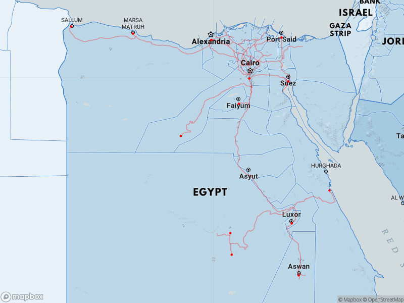 Railwayrailways In Egypt Travegeo By Sharemap