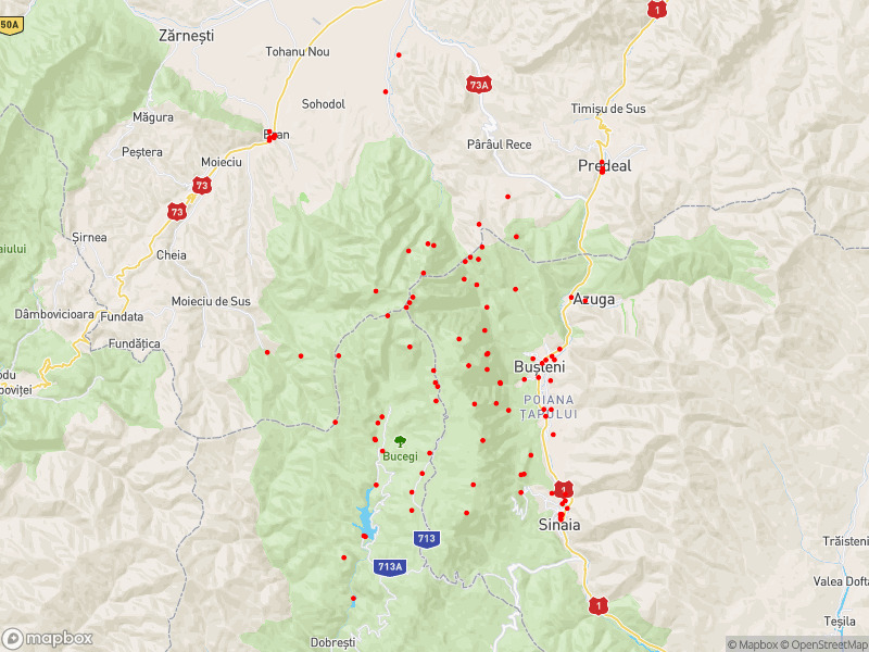 Trasee montane - Bucegi - Travegeo by ShareMap