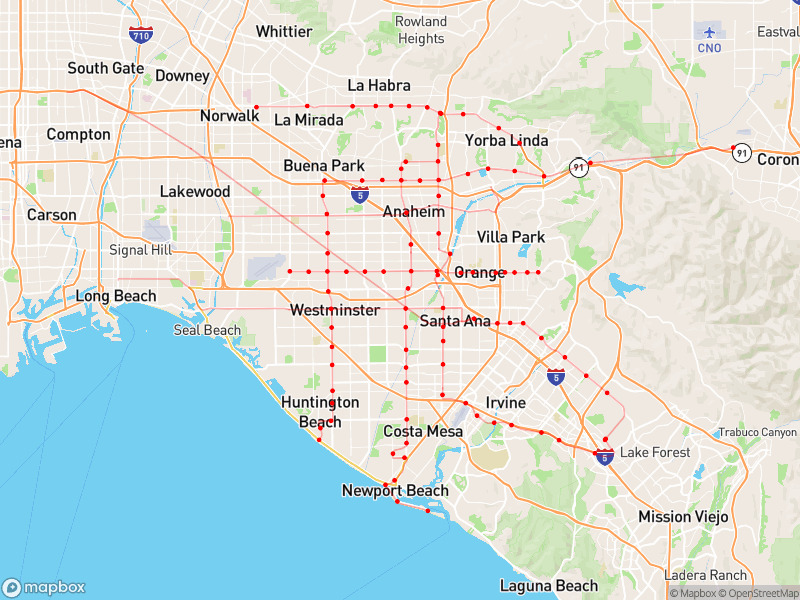 Orange County Rail System Map - Travegeo by ShareMap