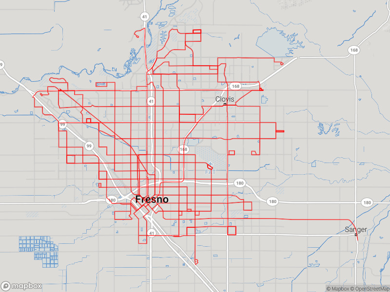 Fresno Area Transit Proposal FAX Travegeo by ShareMap