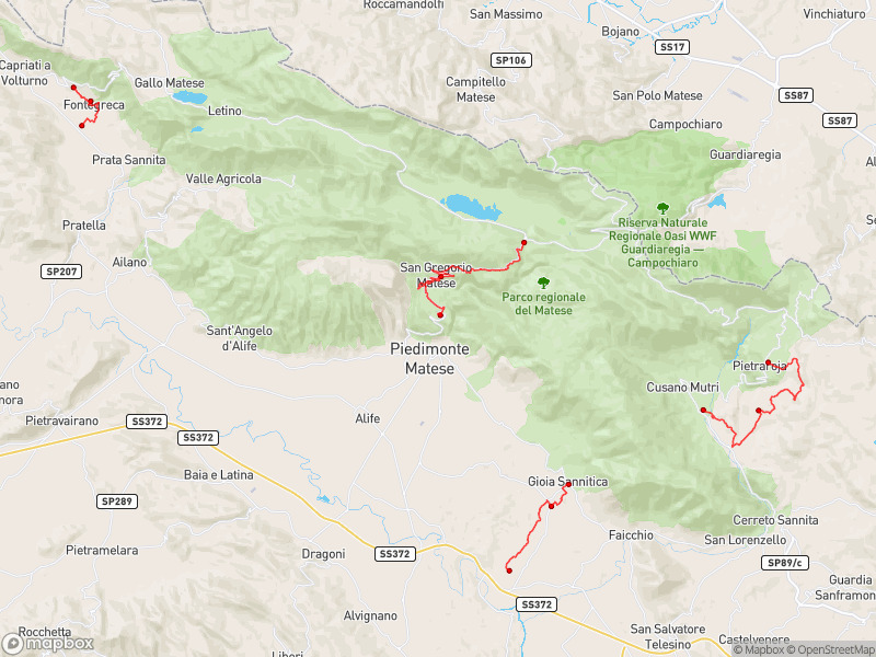 Rally del Matese 2017 - Travegeo by ShareMap